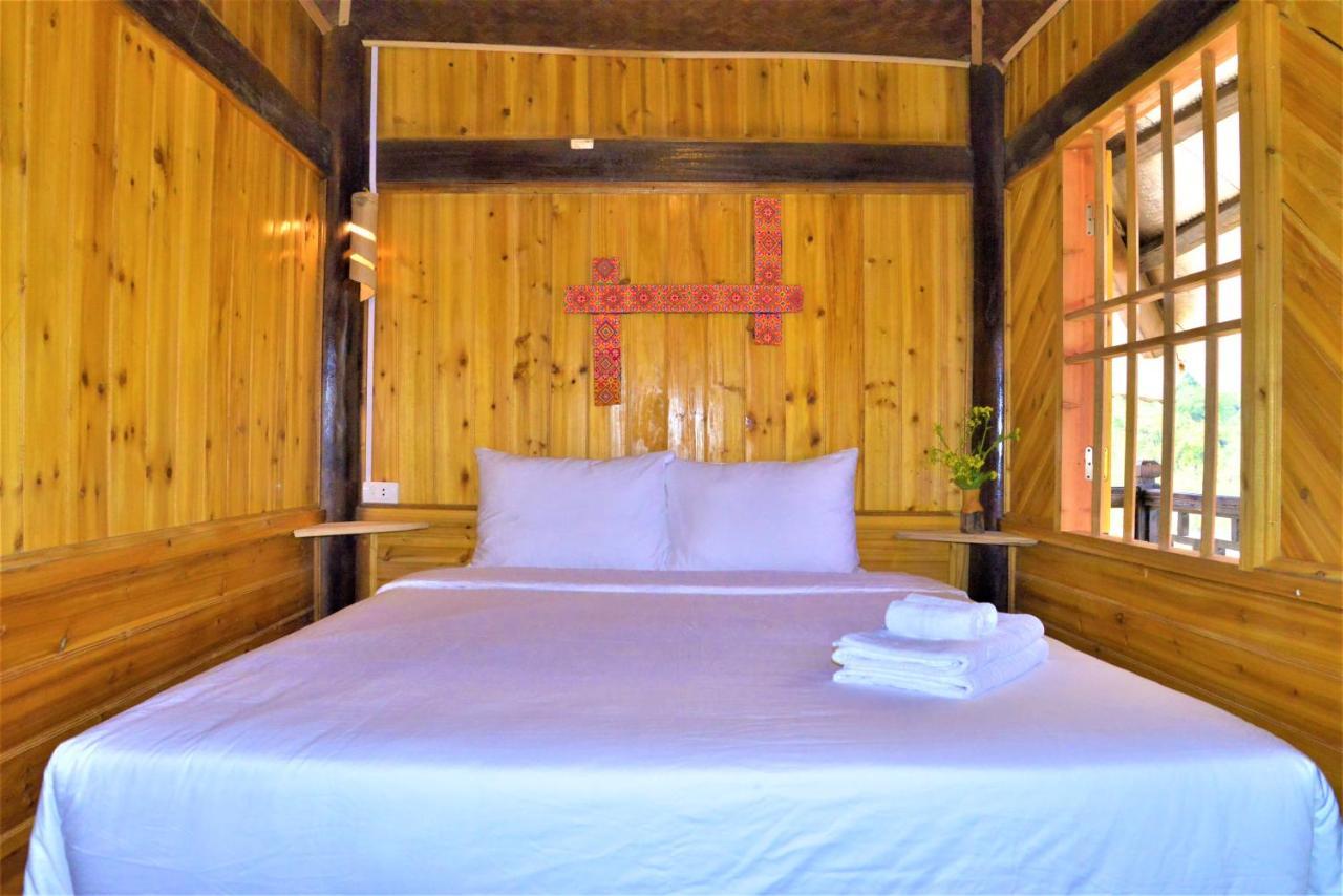 Ferienwohnung H'Mong Eco House Lào Cai Exterior foto