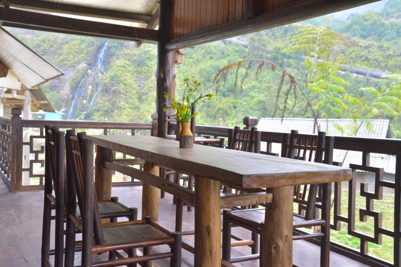 Ferienwohnung H'Mong Eco House Lào Cai Exterior foto